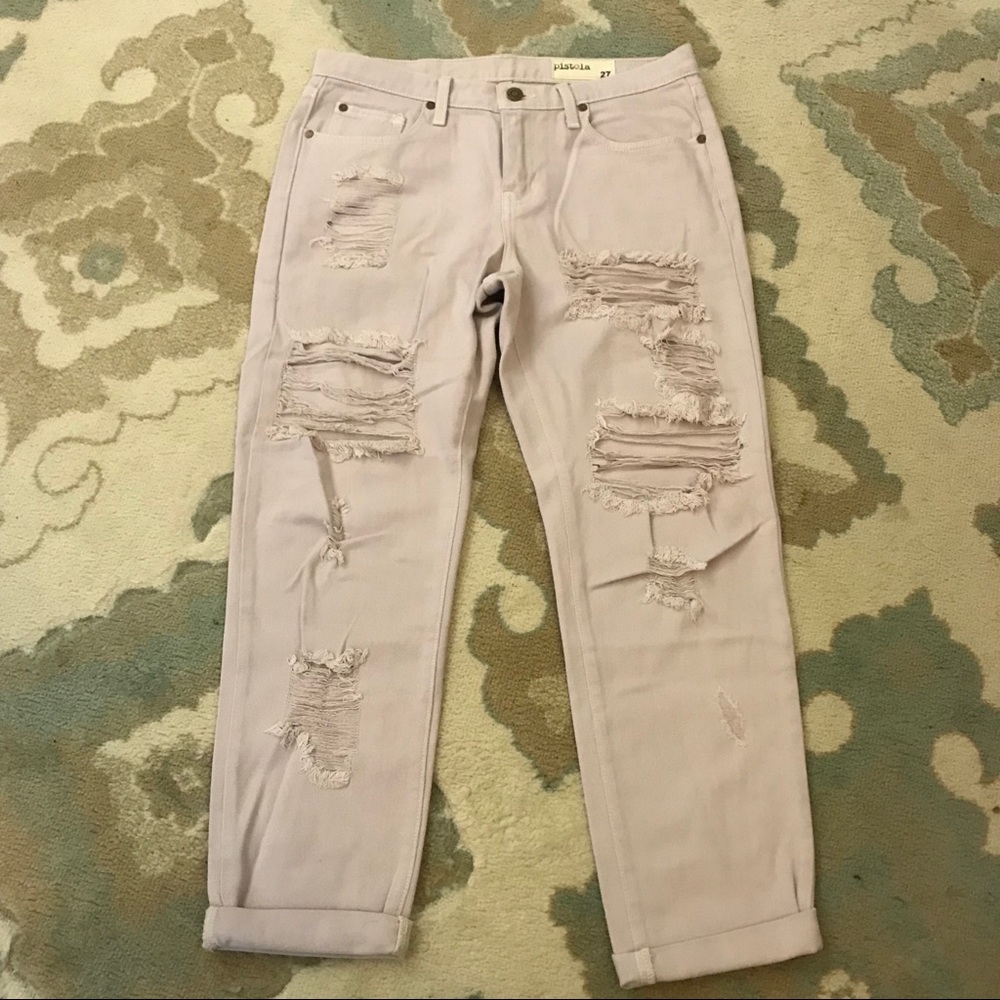 ✨EUC Pistola Ripped Distressed Jeans